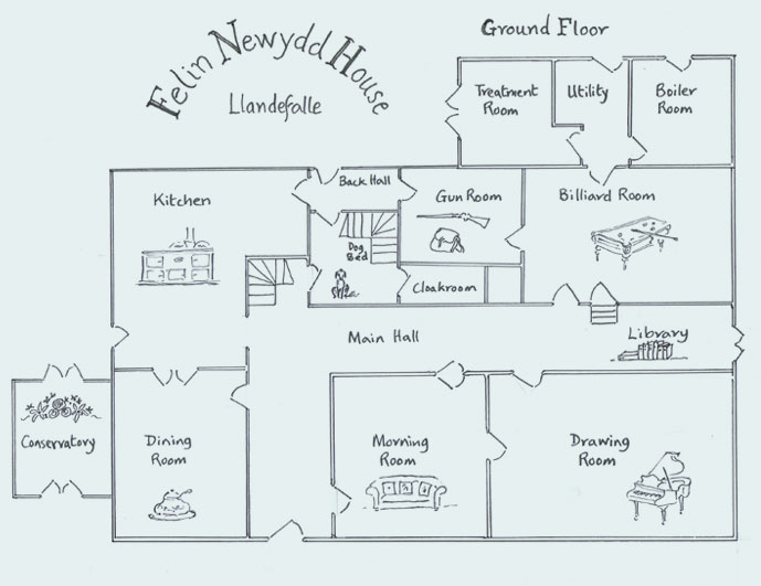 Floorplans - Countrypad - Luxury self catering or catered accommodation